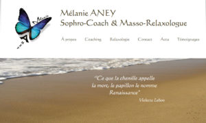 site web sophro-coach Melanie Aney
