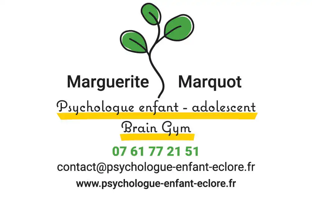 Carte de visite Marguerite Marquot