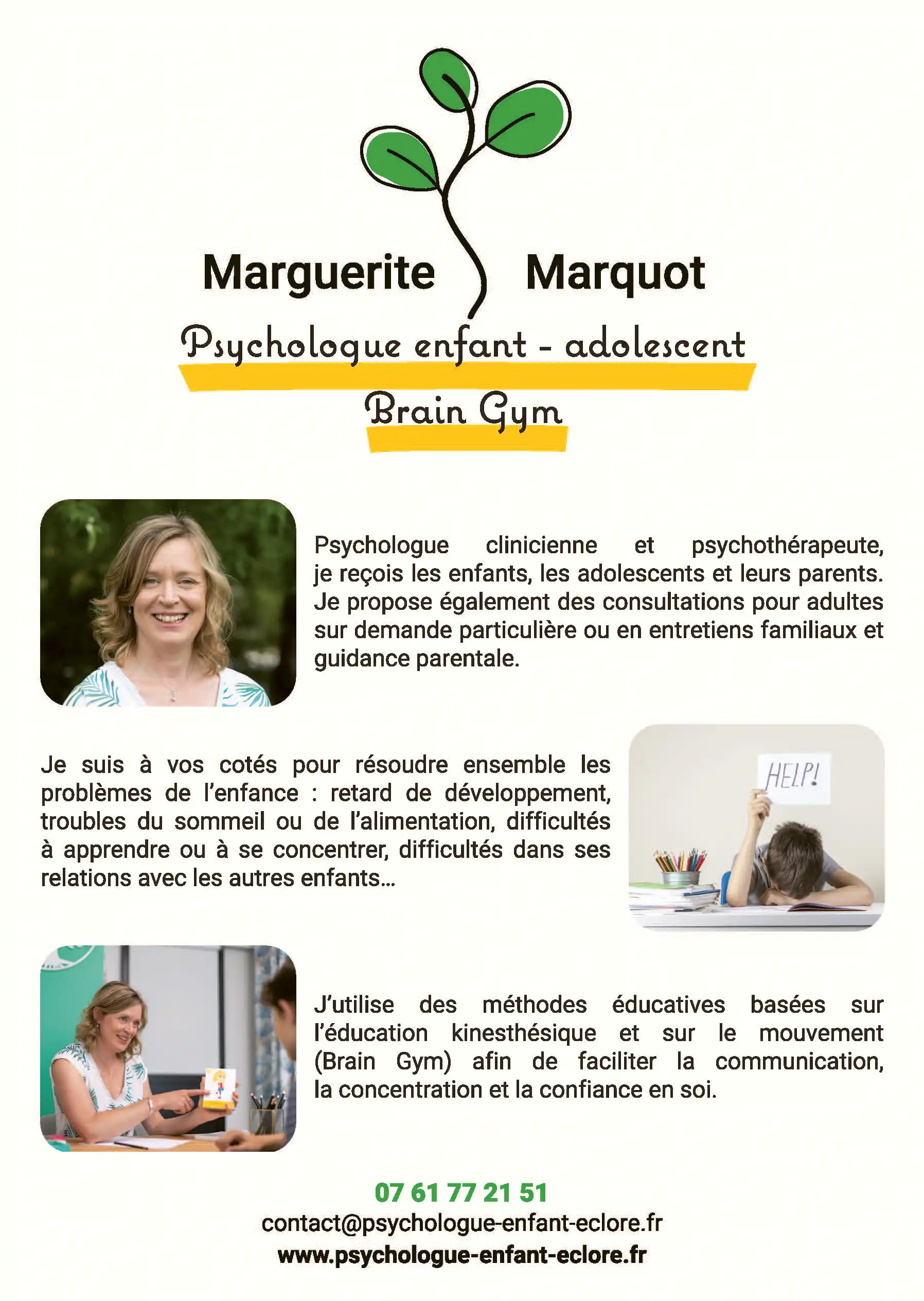 Flyer Eclore - Marguerite Marquot