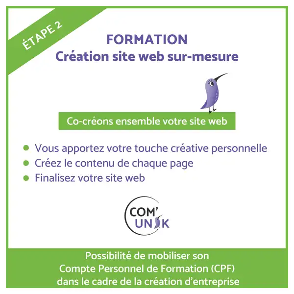 Formation site web - étape 2