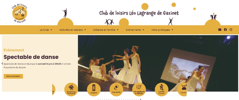 site web Léo Lagrange