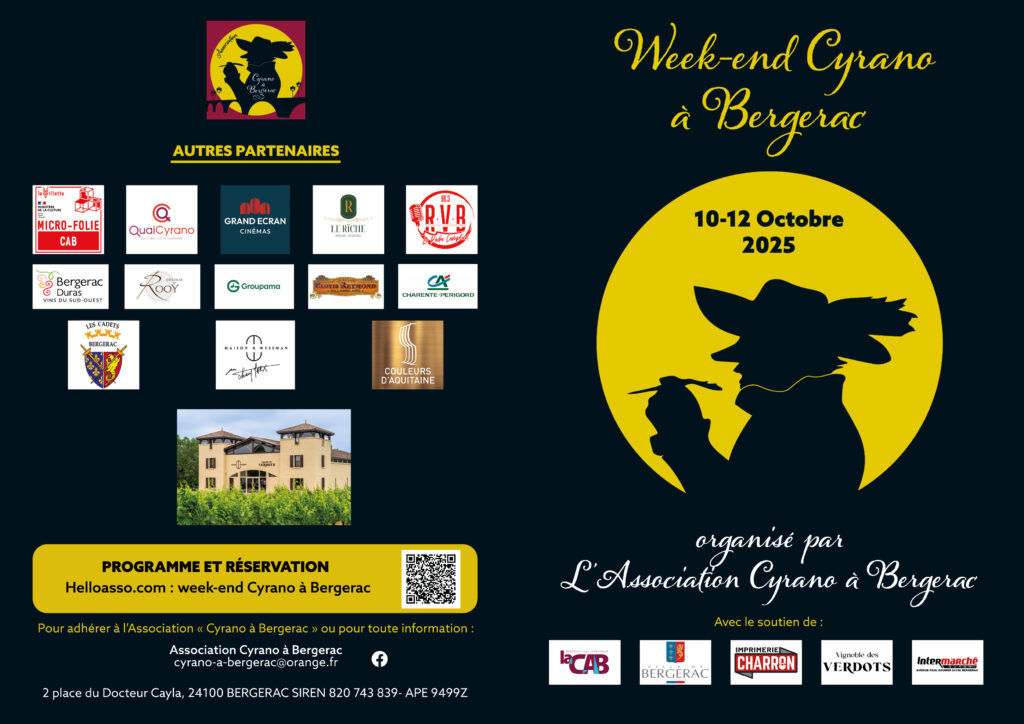 Programme week-end Cyrano